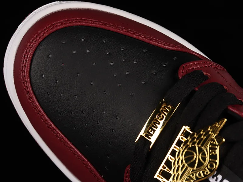 All categories Air Jordan Jordan series basketball shoes Air Jordan 1 Low Air Jordan 1 Low AJ1 Joe 1 black wine red metal flying wings DB6491-600